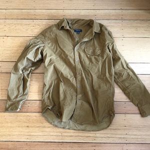 J crew stretch corduroy shirt